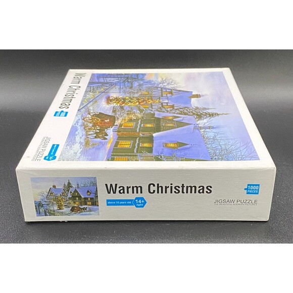 1000 Piece Puzzle Warm Christmas - Picture 3 of 7